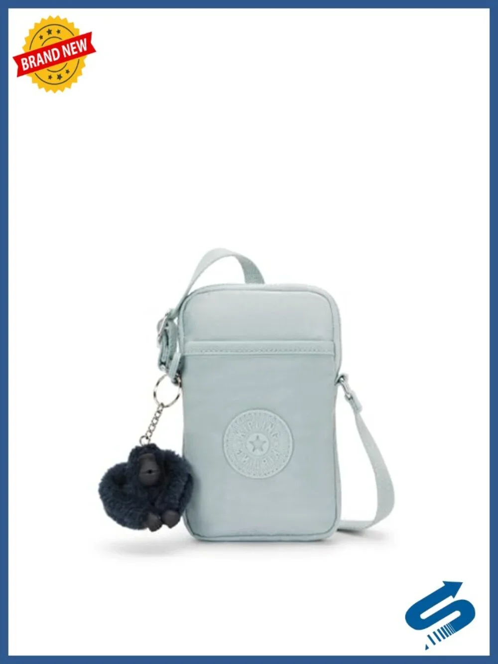 Lightweight Nylon Crossbody Mini Bag with Adjustable Strap